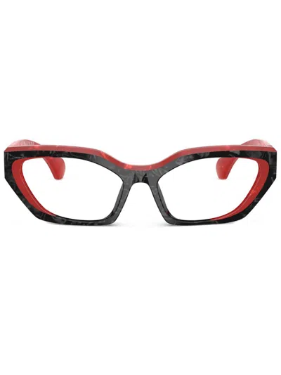 ALAIN MIKLI CAT-EYE GLASSES