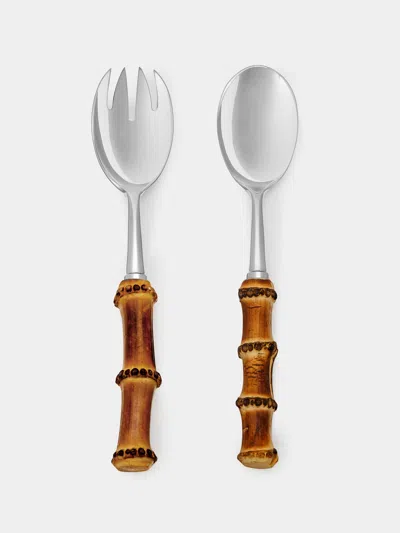 ALAIN SAINT-JOANIS BAMBOO SALAD SERVERS