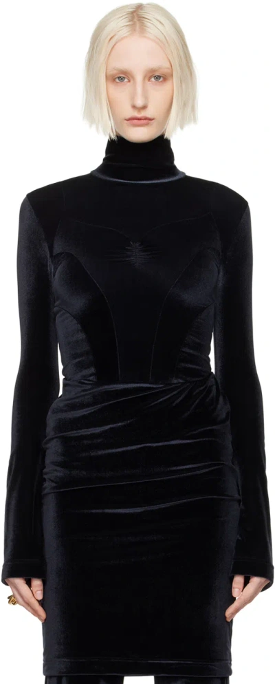 ALAINPAUL BLACK JUSTAUCORPS TURTLENECK