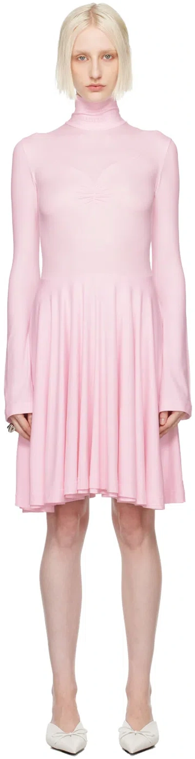 ALAINPAUL PINK BALLERINA MINIDRESS