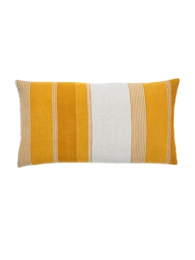 ALAMWAR ALAMWAR STRIPE OCHRE PILLOW COVER