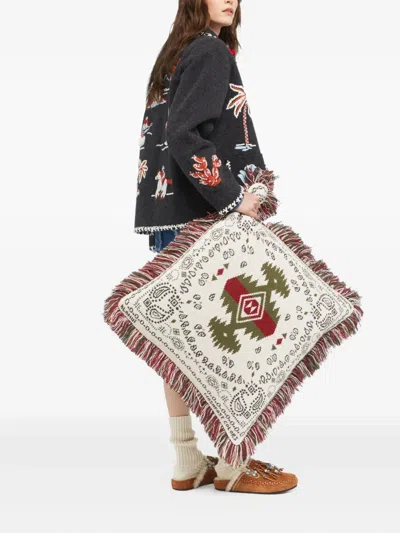 ALANUI BANDANA-JACQUARD CUSHION