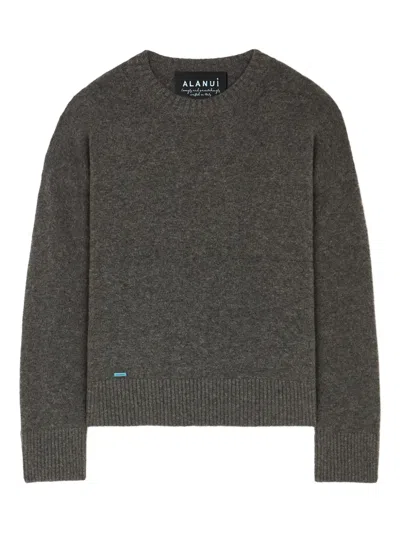 ALANUI CREW-NECK CASHMERE-BLEND SWEATER