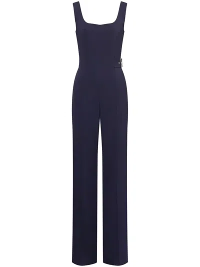ALBERTA FERRETTI CROSSOVER-STRAP JUMPSUIT