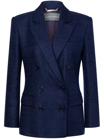 ALBERTA FERRETTI DOUBLE-BREASTED BLAZER