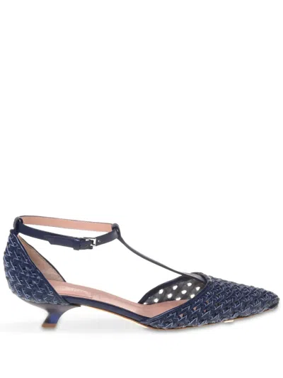 ALBERTA FERRETTI LEATHER PUMPS