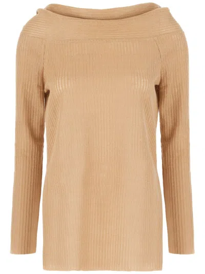 ALBERTA FERRETTI LINEN JUMPER