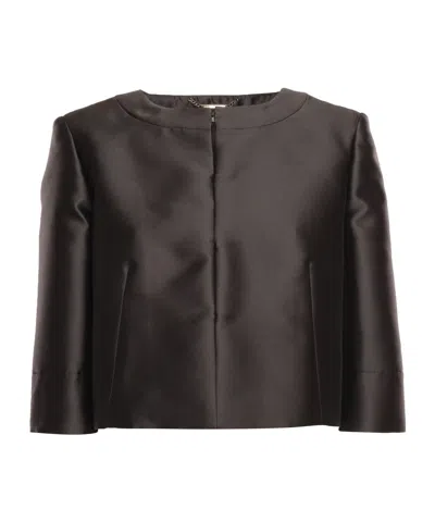 ALBERTA FERRETTI LONG-SLEEVED CASUAL JACKET