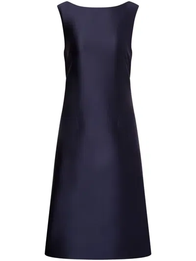 ALBERTA FERRETTI SILK-SATIN DRESS