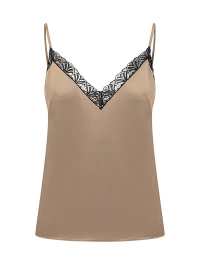 ALBERTA FERRETTI SILK SATIN TOP