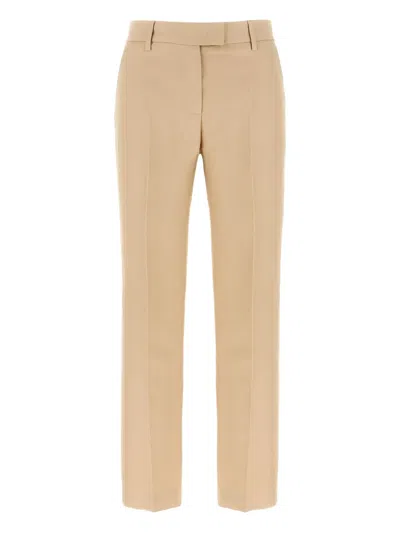 ALBERTO BIANI PRESSED-CREASE TROUSERS