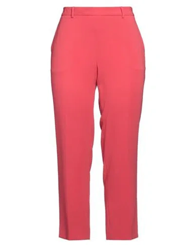 ALBERTO BIANI ALBERTO BIANI WOMAN PANTS CORAL SIZE 12 TRIACETATE, POLYESTER