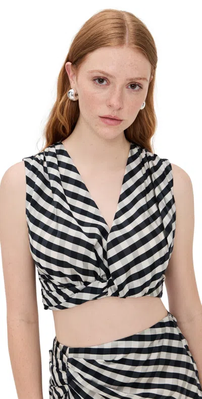 A.L.C A. L.C. BROOKLYN TOP BLACK/TAN