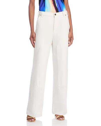 A.L.C A. L.C. RAE MID RISE LOOSE FIT JEANS IN WHITE