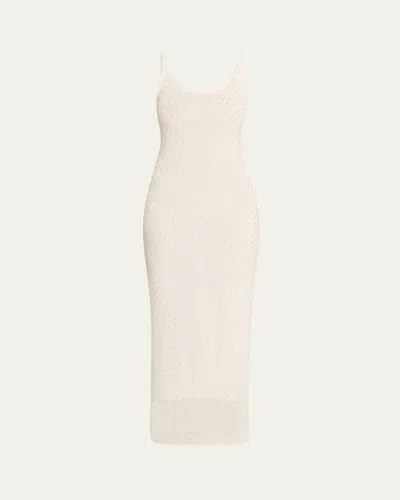 A.L.C LYRA EMBELLISHED MIDI DRESS