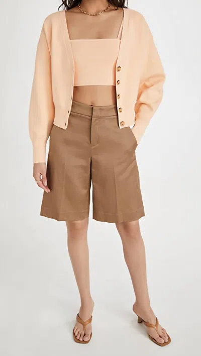 A.L.C PETERS II CARDIGAN IN APRICOT