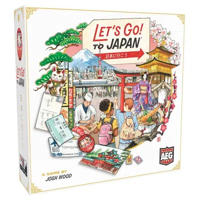 ALDERAC ENTERTAINMENT GROUP LETS GO TO JAPAN BOARD GAME - AGES 10 PLUS