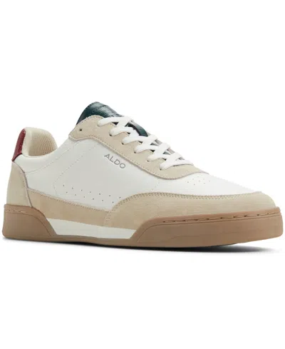 ALDO MEN'S MAXI LEATHER LACE UP SNEAKER