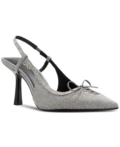 ALDO WOMEN'S STEVVIE SLINGBACK POINTED-TOE BOW PUMPS