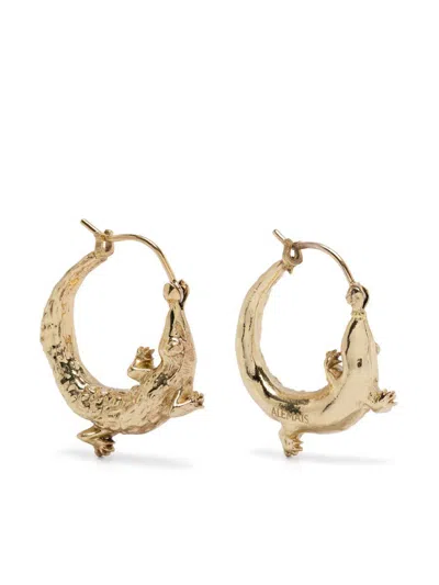 ALEMAIS ALÉMAIS ENCANTO ALIGATOR HOOP EARRINGS ACCESSORIES