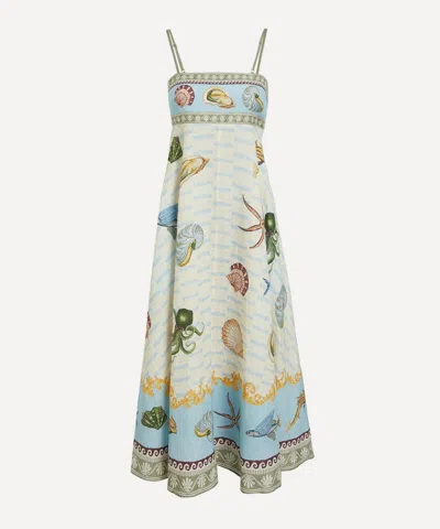 ALEMAIS ALEMAIS WOMEN'S BATH HOUSE LINEN SUNDRESS