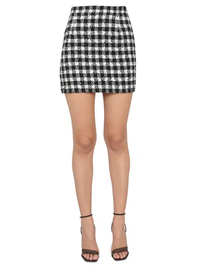 ALESSANDRA RICH ALESSANDRA RICH WOMEN MINI VICHY SKIRT