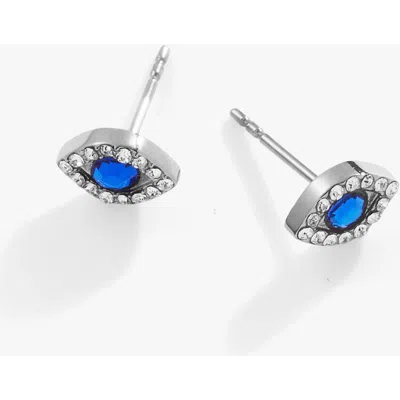 ALEX AND ANI ALEX AND ANI EVIL EYE MINI STUD EARRINGS