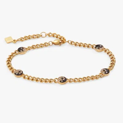 ALEX AND ANI ALEX AND ANI YIN YANG CURB CHAIN BRACELET