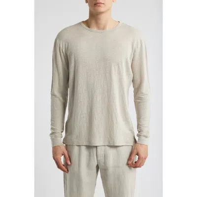 ALEX CRANE  ALEX CRANE SUN LINEN LONG SLEEVE T-SHIRT
