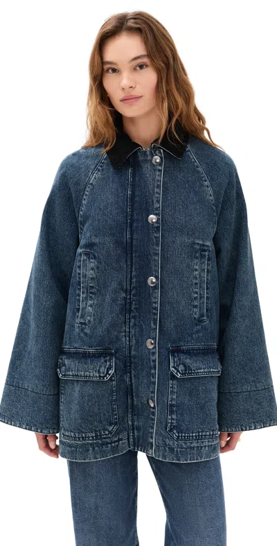 ALEX MILL CHILTERN DENIM JACKET RINSE WASH