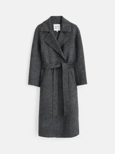 ALEX MILL GEORGIA WRAP COAT IN WOOL ALPACA