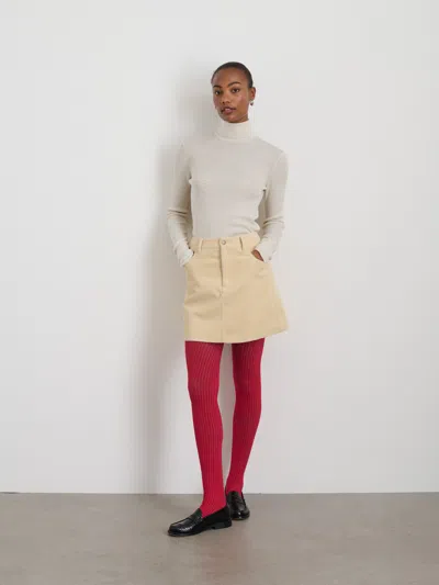 ALEX MILL MARIA LA ROSA COTTON TIGHTS