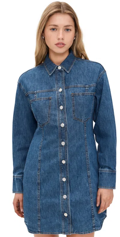 ALEX MILL MARISSA SHIRTDRESS IN DAIKANYAMA WASH DAIKANYAMA WASH