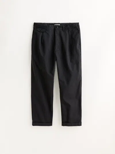 ALEX MILL STANDARD PLEATED PANT IN CHINO