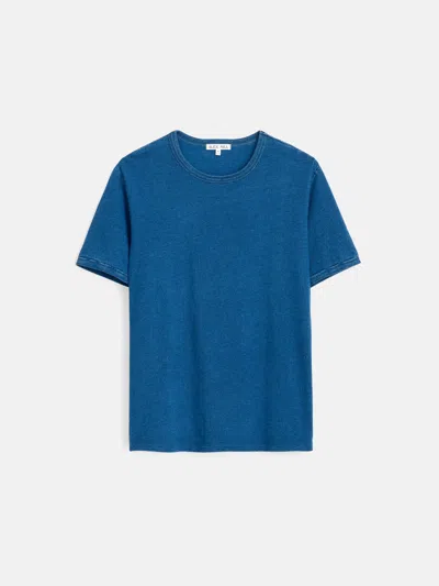 ALEX MILL STANDARD T-SHIRT IN INDIGO SLUB COTTON