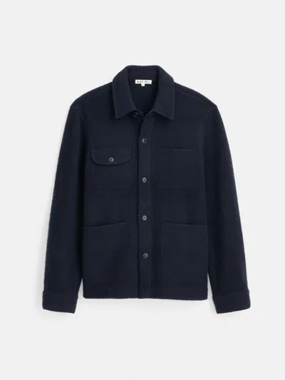 ALEX MILL WORK JACKET IN BOILED WOOL