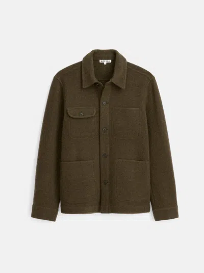 ALEX MILL WORK JACKET IN BOILED WOOL