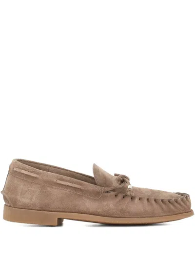 ALEXANDER HOTTO SUEDE BOAT SHOES