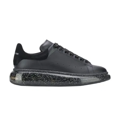 ALEXANDER MCQUEEN ALEXANDER MCQUEEN ALEXANDER MCQUEEN WMNS OVERSIZED SNEAKER 'CLEAR SOLE - BLACK GREY SPECKLED' | WOME