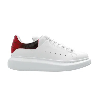 ALEXANDER MCQUEEN ALEXANDER MCQUEEN ALEXANDER MCQUEEN WMNS OVERSIZED SNEAKER 'GRADIENT CROC - WHITE WELSH RED' | WOMEN