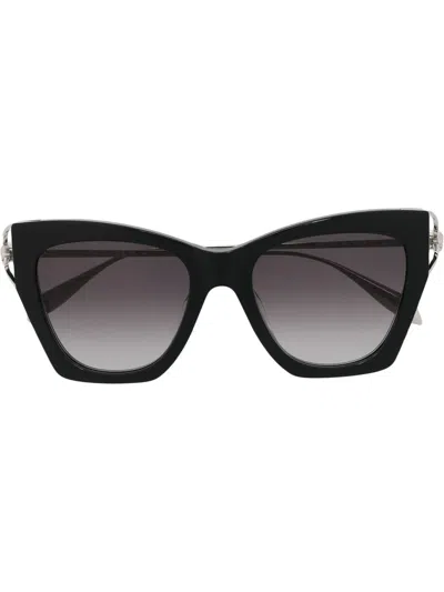 ALEXANDER MCQUEEN AM0375S CAT-EYE SUNGLASSES