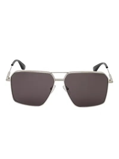 ALEXANDER MCQUEEN ANGULAR-FRAME SUNGLASSES