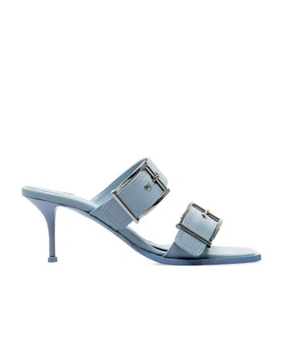 ALEXANDER MCQUEEN ALEXANDER MCQUEEN BUCKLE DETAILED SANDALS