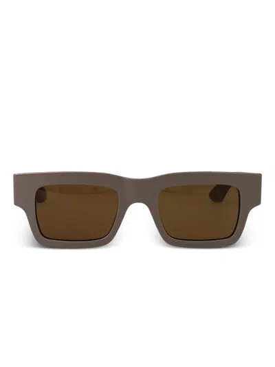 ALEXANDER MCQUEEN SQUARE-FRAME SUNGLASSES