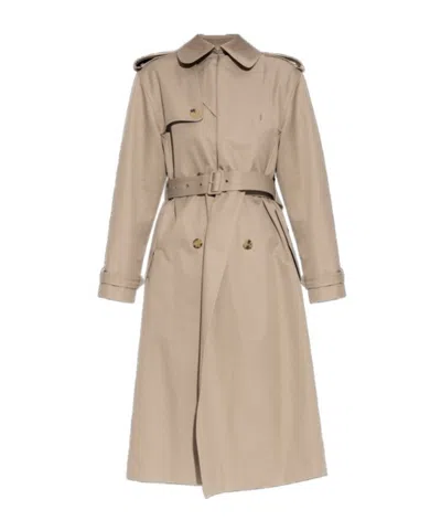 ALEXANDER MCQUEEN ALEXANDER MCQUEEN BELTED TRENCH COAT