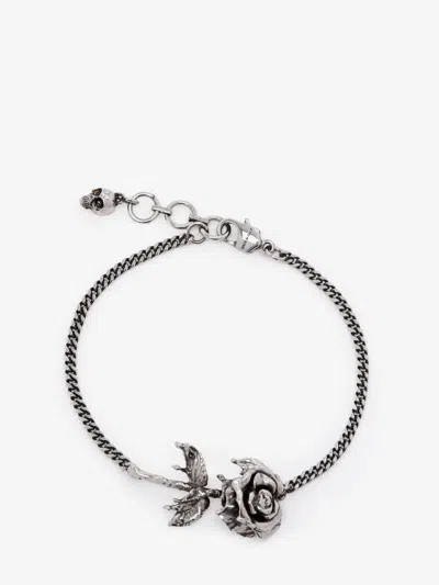 ALEXANDER MCQUEEN DIPPED ROSE BRACELET