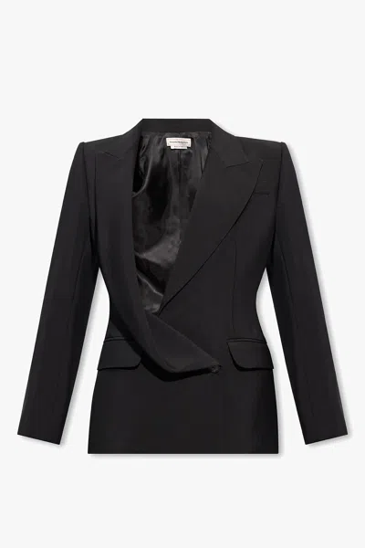 ALEXANDER MCQUEEN DOUBLE-BREASTED BLAZER