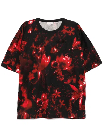 ALEXANDER MCQUEEN DROPPED SHOULDER T-SHIRT