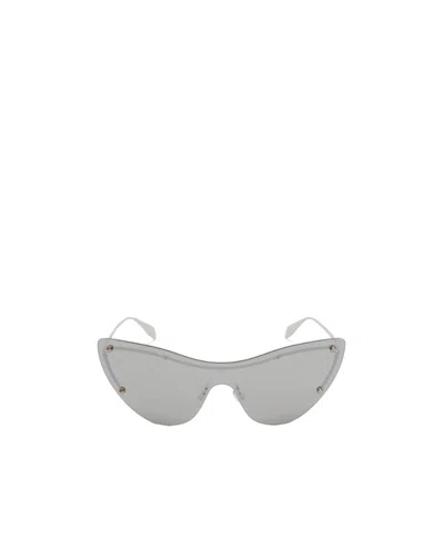 ALEXANDER MCQUEEN ALEXANDER MCQUEEN EYEWEAR CAT-EYE FRAME SUNGLASSES