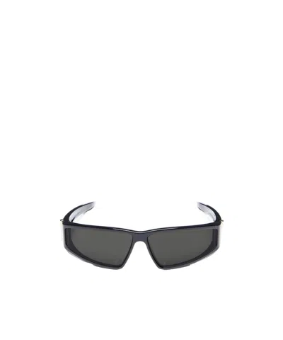 ALEXANDER MCQUEEN GEOMETRIC FRAME SUNGLASSES